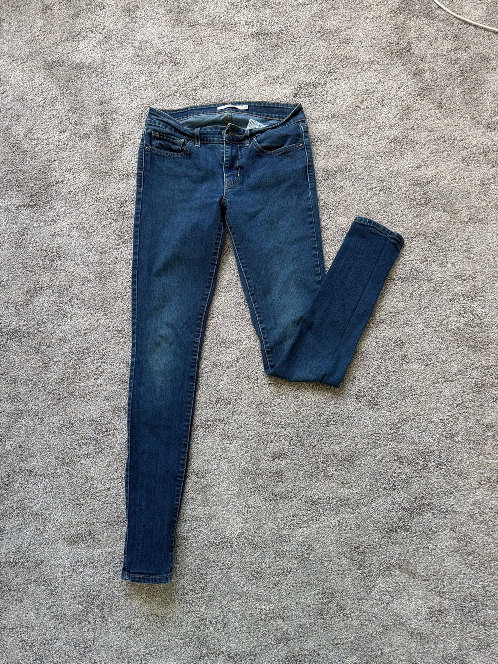 Levi’s 711 Skinny Jeans Women’s Size 25 Medium Wash Stretch Denim